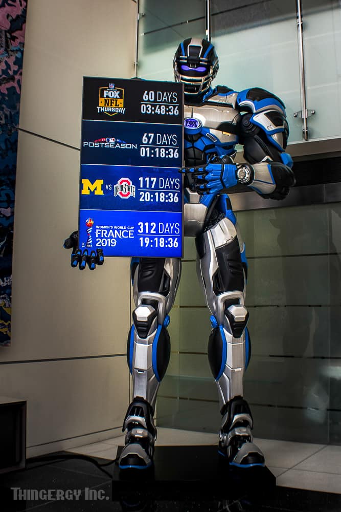 FOX SPORTS 14FT TALL ROBOT - INC.